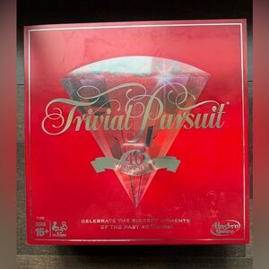 Trivial Pursuit 40th Anniversary Edition - Ruby Edition - New/Unused